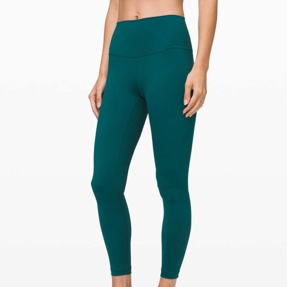 Lululemon Wunder Under High-Rise Tight 25" *Nulux - 10 Emerald - Picture 1 of 6